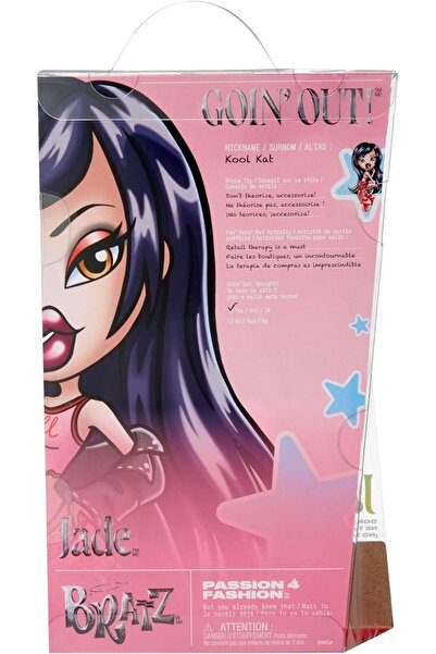 NO BRAND Bratz în ieșire! Păpușă de modă de colecție Doll Jade cu accesorii 5...