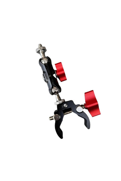 choice2 مشبك مزدوج قصير 1/4 بوصة للكاميرا، مشبك على شكل سرطان البحر لـ GoPro،...