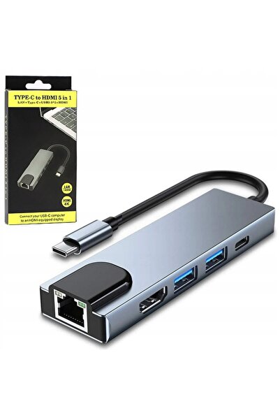 Myphone ADAPTOR SPLITTER HDMI USB TYPE-C RJ-45 DEX + ADAPTOR USB CU PRESENȚĂ