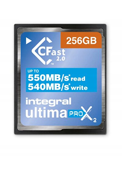 NO BRAND Card de memorie Integral Ultimapro X2 Cfast 2.0 256Gb 550/540Mb/S