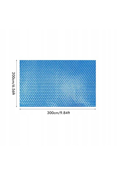 NO BRAND Prelată solară pentru piscină de grădină 300x200cm, mare