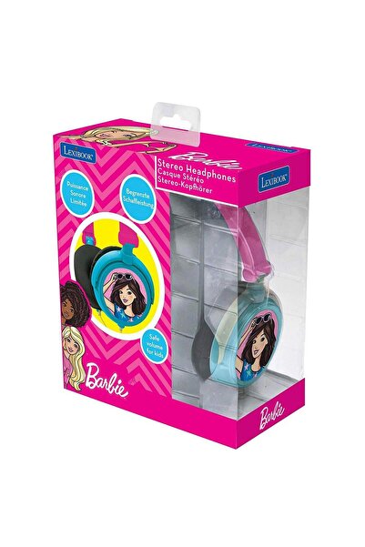 NO BRAND Căști Lexibook over-ear pliabile Barbie Hp010Bb