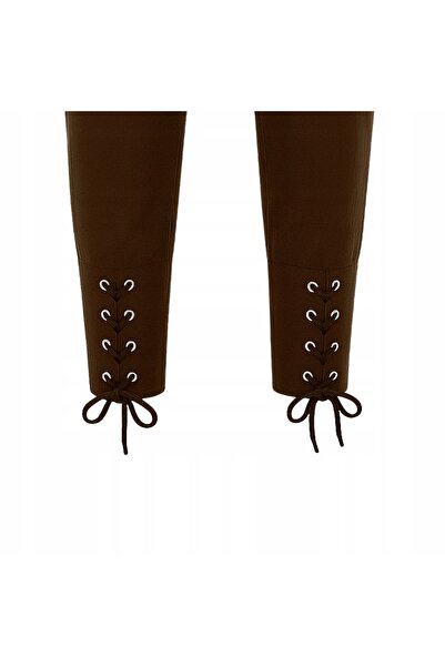 NO BRAND Costum Viking Pirat Cavaler, Cămașă și Pantaloni Medievali Vintage L XL