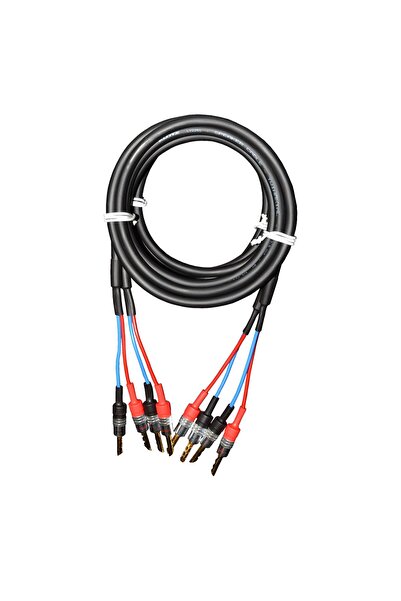 Klotz Cablu de boxe OFC 2x2,5mm² cu mufe banană 4,5m 1 buc.