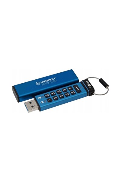 Kingston Brass Pendrive Kingston 16Gb Ironkey Keypad 200 Fips 140-3 Lvl 3 Aes...