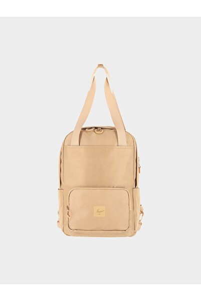 NO BRAND Rucsac școlar 4F Urban pentru școală Bej