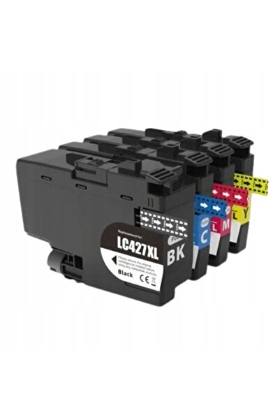 NO BRAND Set de 4 cerneală pentru Brother LC427XL MFC-J6955DW MFC-J5955DW MFC...