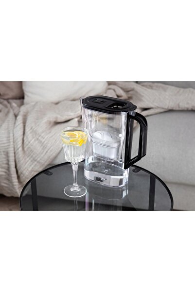 NO BRAND Wessper D3 Slim Futureflow 2,7L Cană filtrantă neagră + 6 filtre