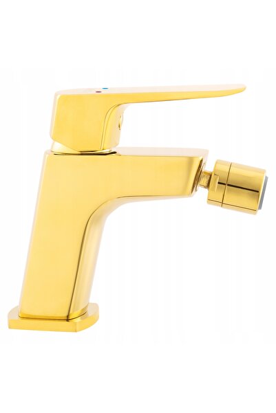 NO BRAND Ferro Bateria Bidetă Verticală Vitto Gold Verdeline, Auriu
