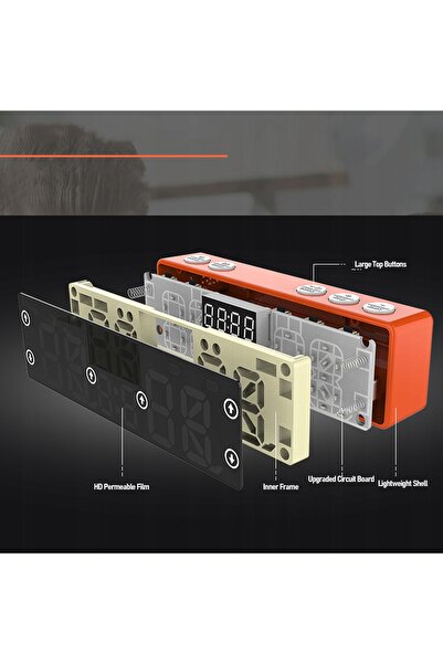 NO BRAND Tabelă de scor electronică cu 10 cifre, fără tabletă, ecran tactil