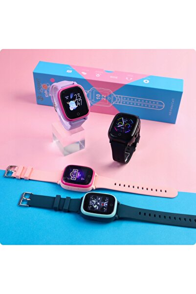 JG Smart Smartwatch pentru copii Ceas telefon Localizator de copii Apelare În...