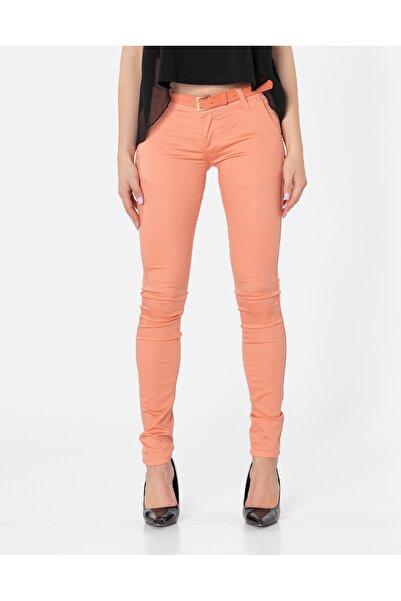 NO BRAND Pantaloni skinny elastici subțiri, deschiși la culoare, pentru femei...