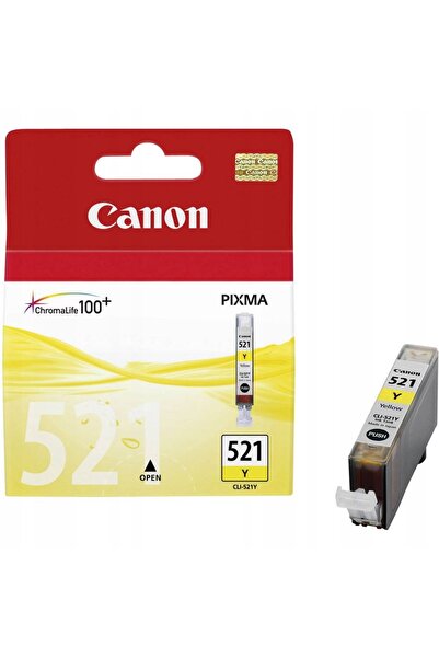 NO BRAND Cerneală nouă Canon Cli521Y Cli-521Y Pixma Mp550 Ip3600 Ip4600 Mp980
