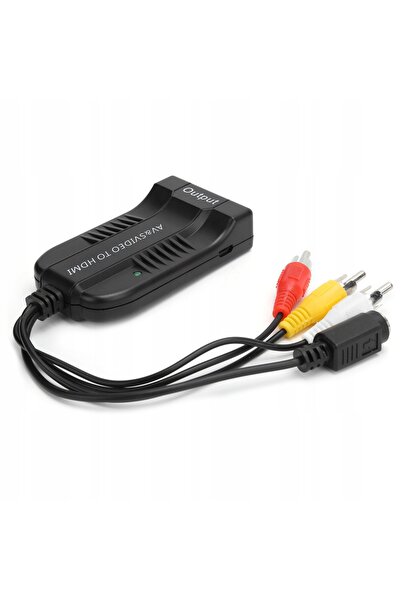 NO BRAND Adaptor HDMI 720P 1080P de înaltă rezoluție Plug and Play