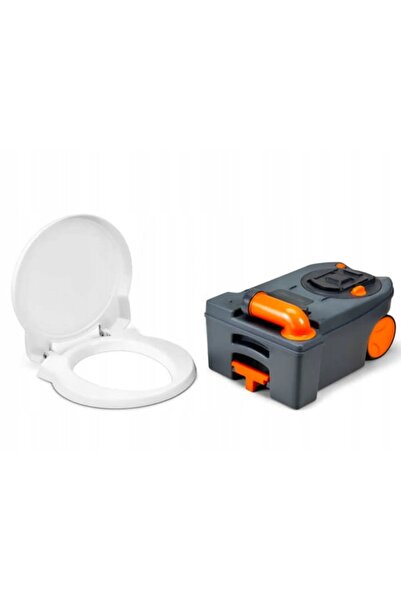 NO BRAND Toaletă turistică tip casetă pentru camping, pentru autorulotă, scau...