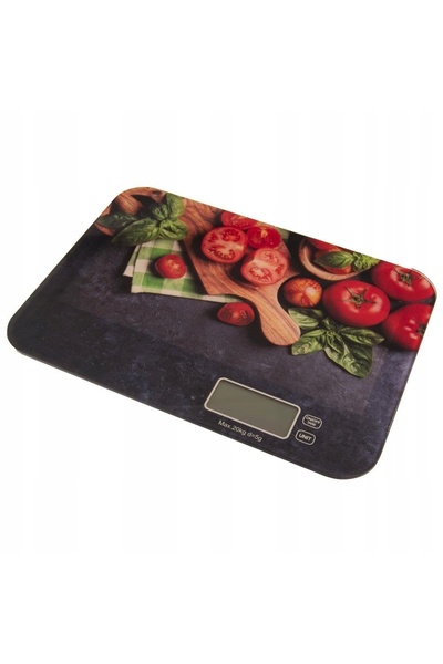 Orion KUCHENNA 20kg Cântar electronic plat din sticlă, de înaltă precizie, cu...