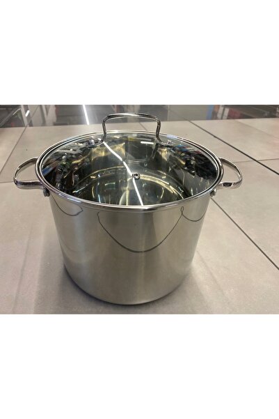 Brunbeste Oală adâncă din oțel inoxidabil de 16L cu capac - OALĂ ADÂNCĂ (Oală...