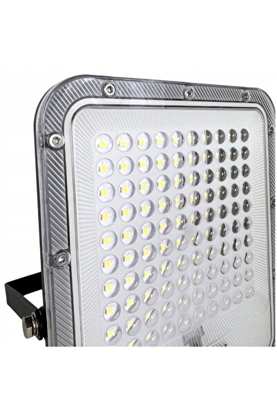NO BRAND Proiector LED 50W cu Panou Solar 5000K 600Lm IP65 cu Telecomandă Ger...