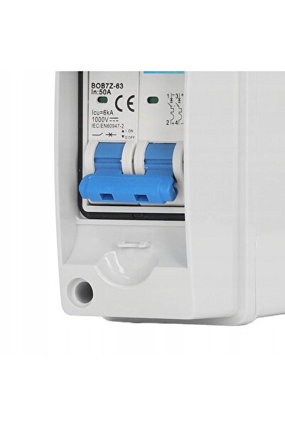 NO BRAND Bază de siguranță pentru deconector solar CC 50A
