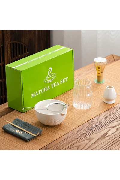 NO BRAND Set asortat de 8 piese, pai, verde deschis, japonez