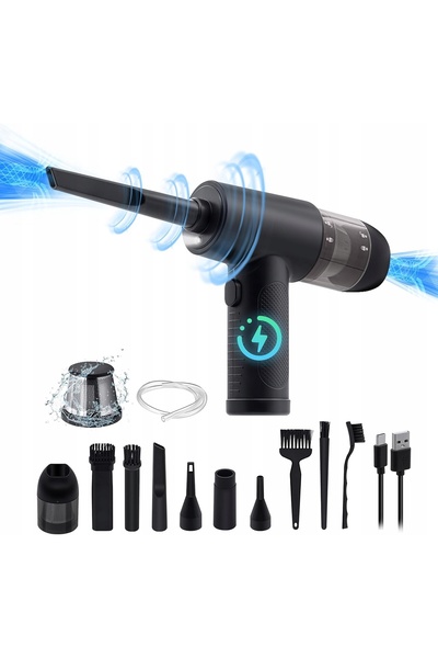NO BRAND Aspirator fără fir cu putere mare, aspirator auto, mini aspirator po...