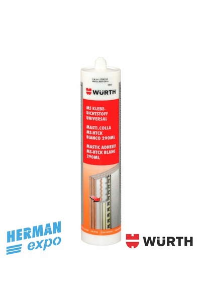 NO BRAND Adeziv de montaj alb Ms Shark 290ml Wurth
