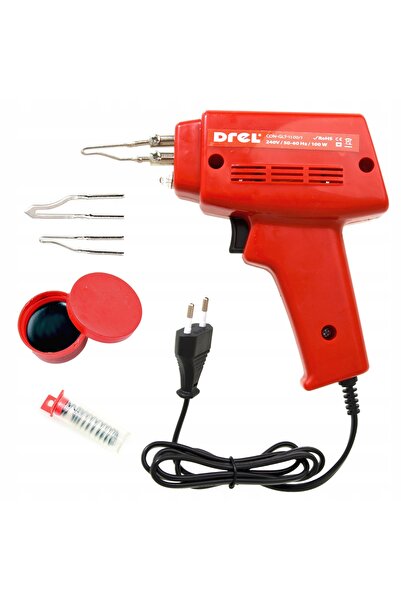 NO BRAND Fier de lipit cu transformator de 100W și accesorii