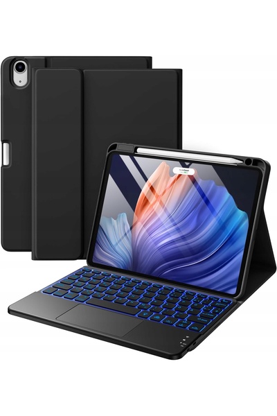 NO BRAND Husă Vobafe cu tastatură și touchpad RGB pentru iPad 10,9 "10 Air 11...