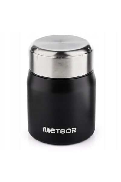 NO BRAND TERMOS DE TURISM DIN OȚEL, CU VACUUM, PENTRU MASA DE PRÂNZ, METEOR, ...