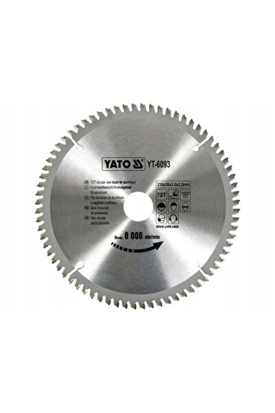 NO BRAND Lamă de ferăstrău circular Yato pentru aluminiu 210 x 30mm 72 dinți ...