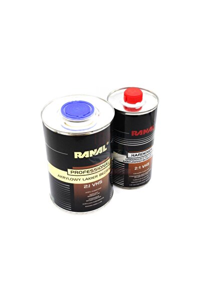 NO BRAND Ranal Lac Transparent Acrilic 2:1 VHS + Întăritor
