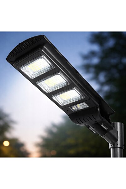 NO BRAND Lampă stradală Masterled 150 W 3000 Lm, alimentată cu baterii, solară