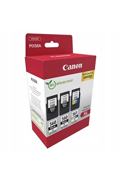 NO BRAND 3X Cerneală nouă PG-560XL X2 CL-561XL Canon Pixma TS5350 TS5351 TS53...