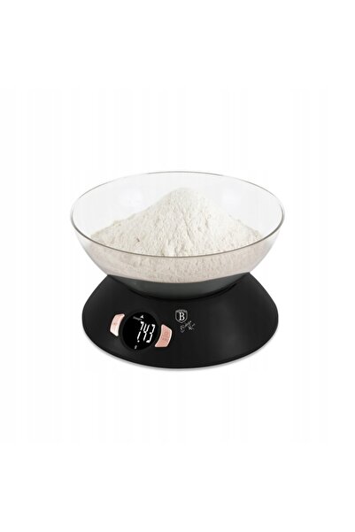 NO BRAND Cântar electronic de bucătărie cu bol Berlingerhaus Bh-9620 Black Rose