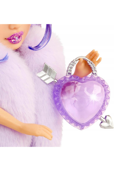 NO BRAND Păpușă Violet 28 cm Set de cristale Accesorii DIY pentru copii 8+