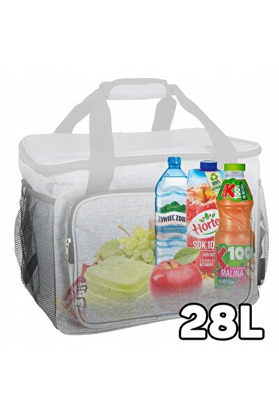 NO BRAND Geantă termică Keltin 28L gri 28 l