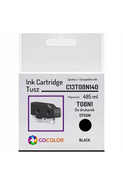 NO BRAND Nouă cartuș de cerneală neagră C13T08N140 T08N1 pentru Epson Workfor...