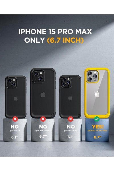 NO BRAND Husă Miracase 360 Armor pentru iPhone 15 Pro Max + Protecție sticlă ...