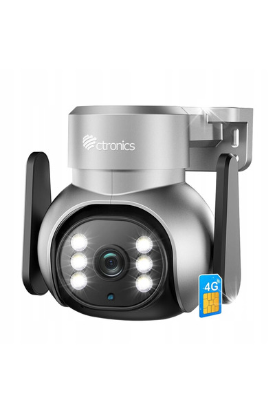NO BRAND 3G 4G 5G LTE GSM Cartelă SIM Zoom 4x 2MP Cameră IP de exterior rotativă