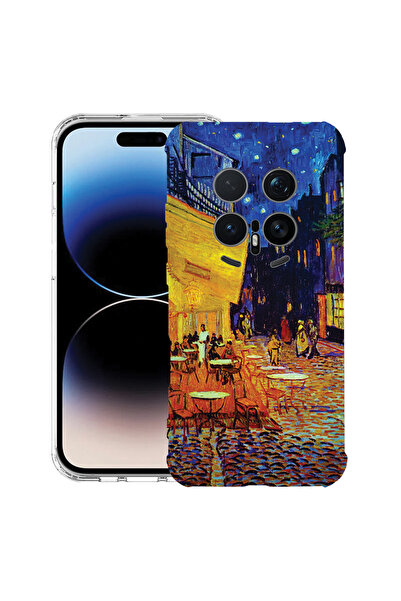 bestcase ®   Αντικραδασμική Θήκη Husa για Honor Magic 8 Pro, Βαν Γκογκ Καφετέ...