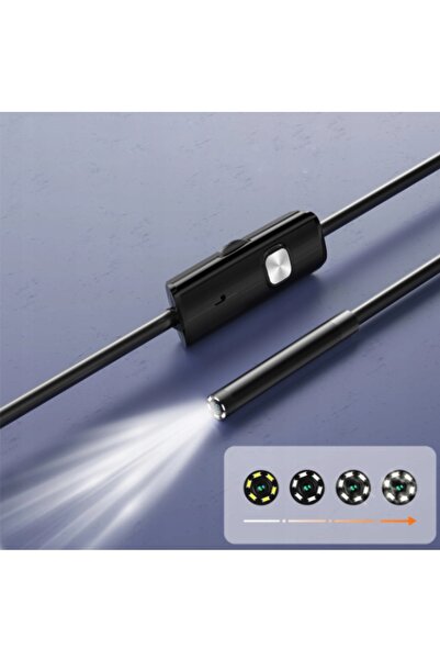 NO BRAND Cameră de inspecție impermeabilă mini 5.5mm/3.5mm, cameră endoscop USB