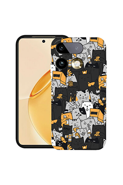 bestcase ®   Husă TPU Ultra Subțire pentru Realme 16 Pro Plus, Model cu Pisic...