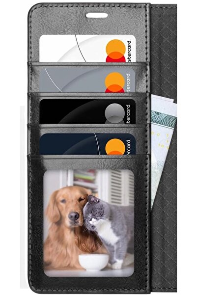NO BRAND Husă din piele tip carte Ocase pentru Samsung Galaxy S25 Ultra Negru...