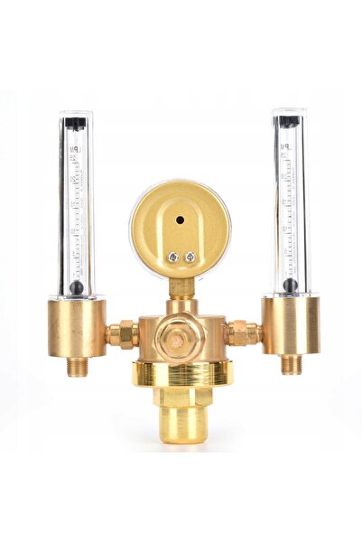 NO BRAND Reductor Butlowy Zegary Argon G5/8 0-25L/Min Regulator de presiune