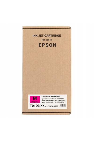 NO BRAND Cerneală nouă T01D3 XXL Magenta pentru EPSON WorkForce WF-C579R D2TW...