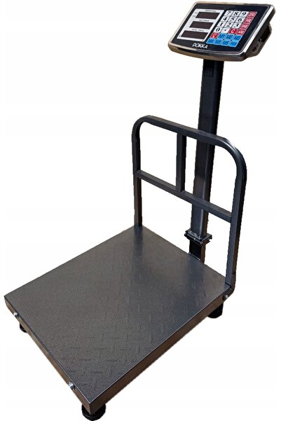 NO BRAND Cântar electronic de platformă cu baterie, LCD, 300 kg, pentru magaz...