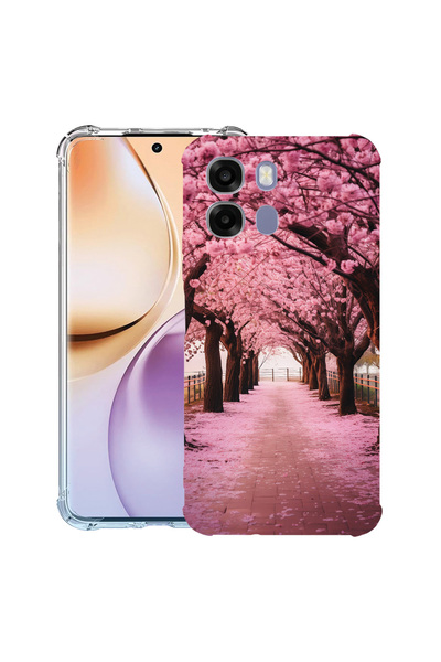 bestcase Έξυπνος ®   Αντικραδασμική Θήκη Husa για OPPO A6 / A6X / A6S, Ανθισμ...