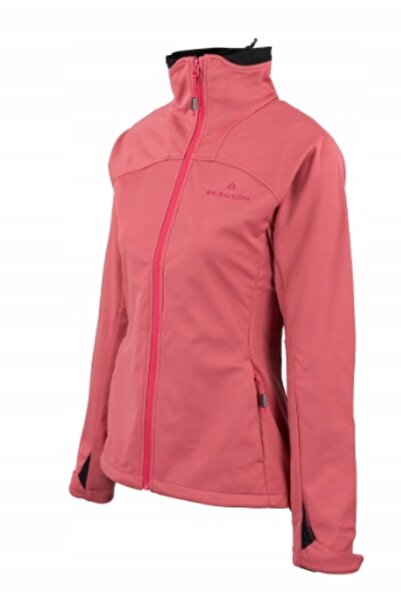 NO BRAND BERGSON CONTEXT SS 2XL jachetă softshell pentru femei roșu