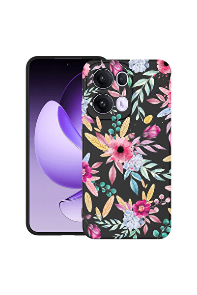 bestcase ®   Husă TPU Ultra Subțire pentru OPPO A6 / A6x / A6s, Flori Vesele,...