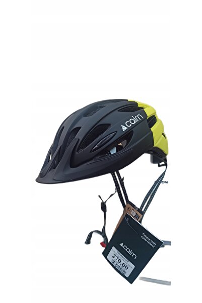 NO BRAND CAIRN FUSION cască de ciclism unisex cu lumină LED 59-62 galben